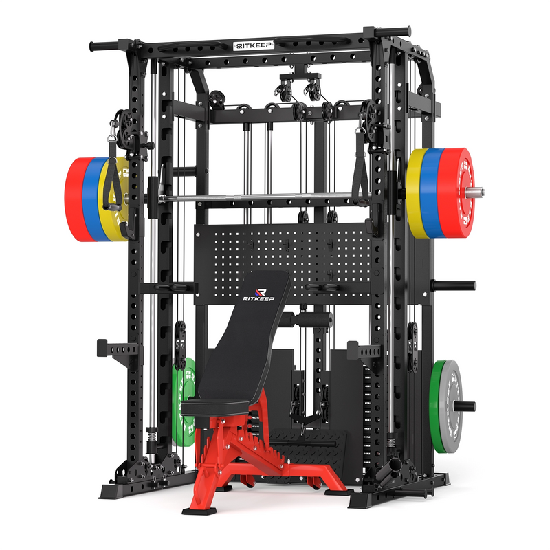 ANVIL S1 Smith Machine Functional Trainer Home Gym Package