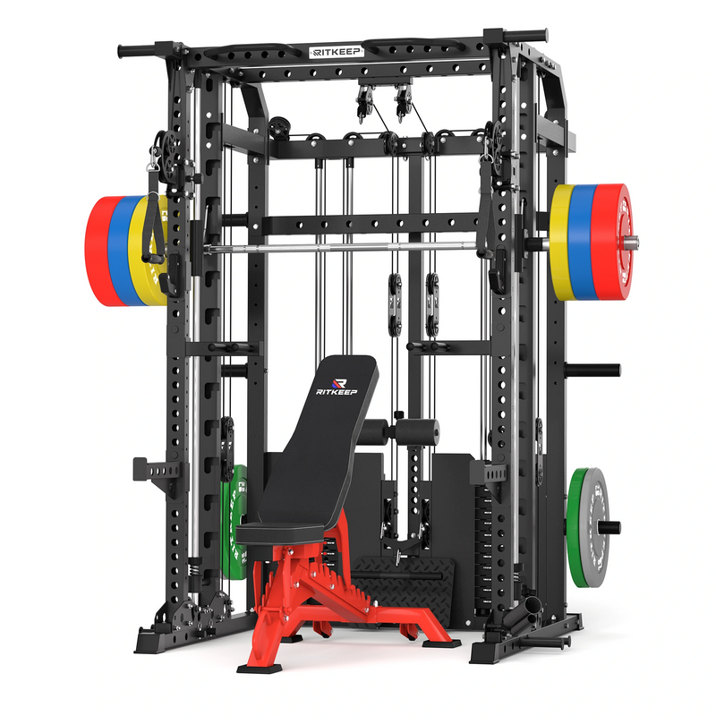 ANVIL S1 Smith Machine Functional Trainer Home Gym Package