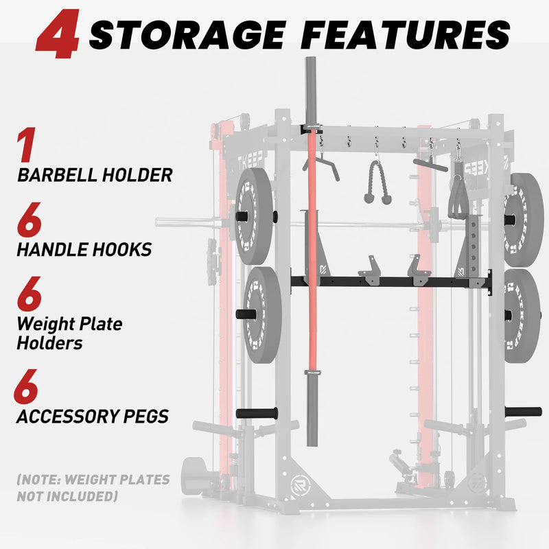 PMAX 4750 Dual Plate Loaded Multi Functional Smith Machine