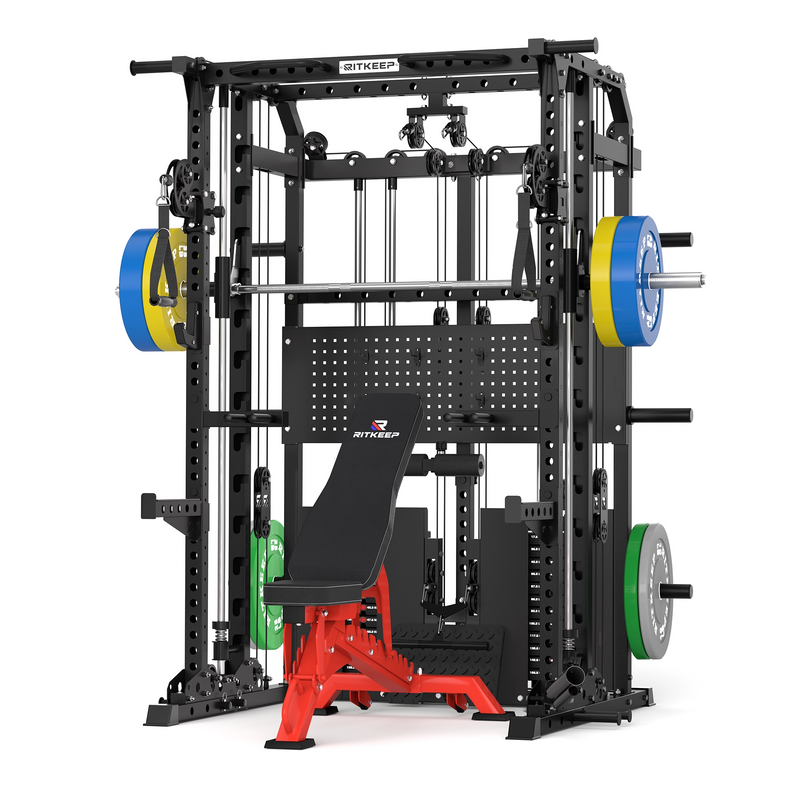 ANVIL S1 Smith Machine Functional Trainer Home Gym Package