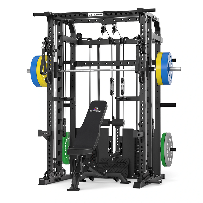 ANVIL S1 Smith Machine Functional Trainer Home Gym Package