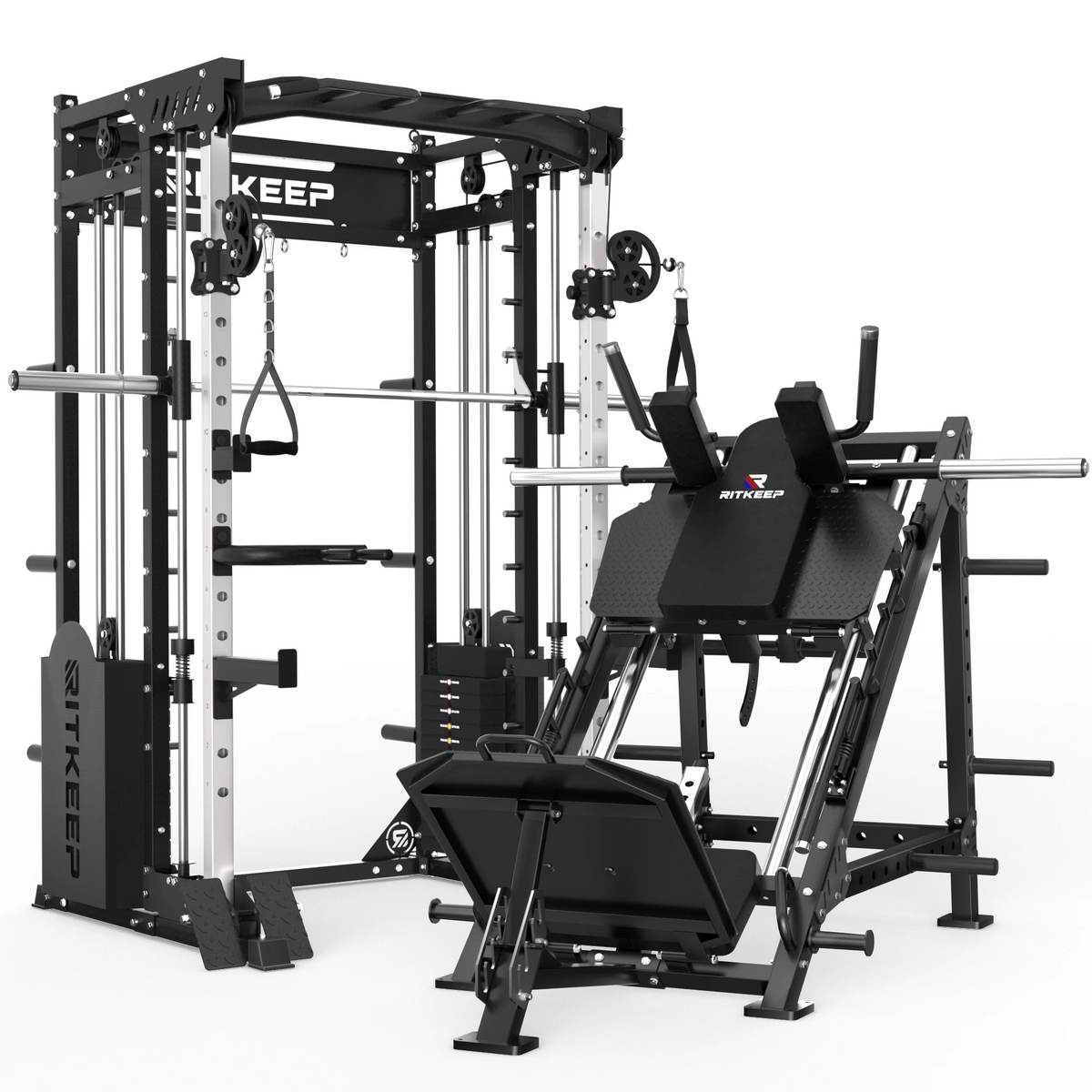 PMAX 5600 & A10 Leg Machine Full-Body Workout Package | RitKeep