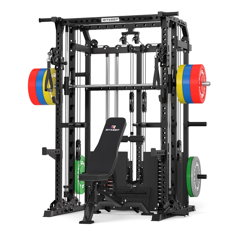 ANVIL S1 Smith Machine Functional Trainer Home Gym Package