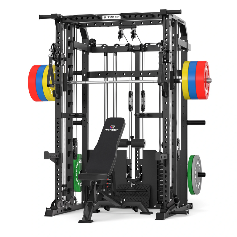 ANVIL S1 Smith Machine Functional Trainer Home Gym Package