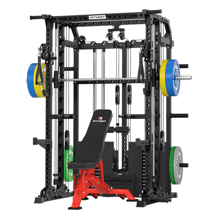 ANVIL S1 Smith Machine Functional Trainer Home Gym Package