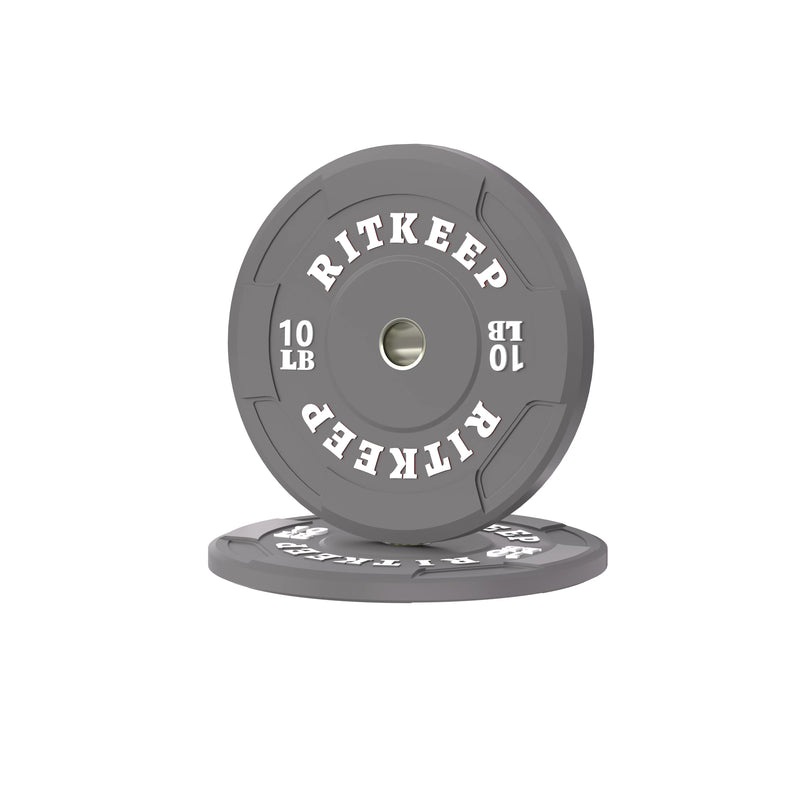 2" Olympic EZ Grip Low Bounce Color Bumper Plates