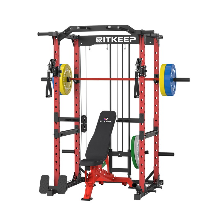 Destroyer M10 ALL-IN-ONE Power Rack Fitness Equipment Package