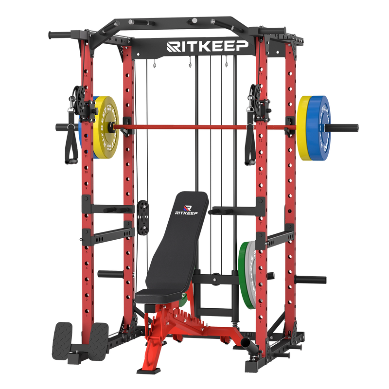Destroyer M10 ALL-IN-ONE Power Rack Fitness Equipment Package