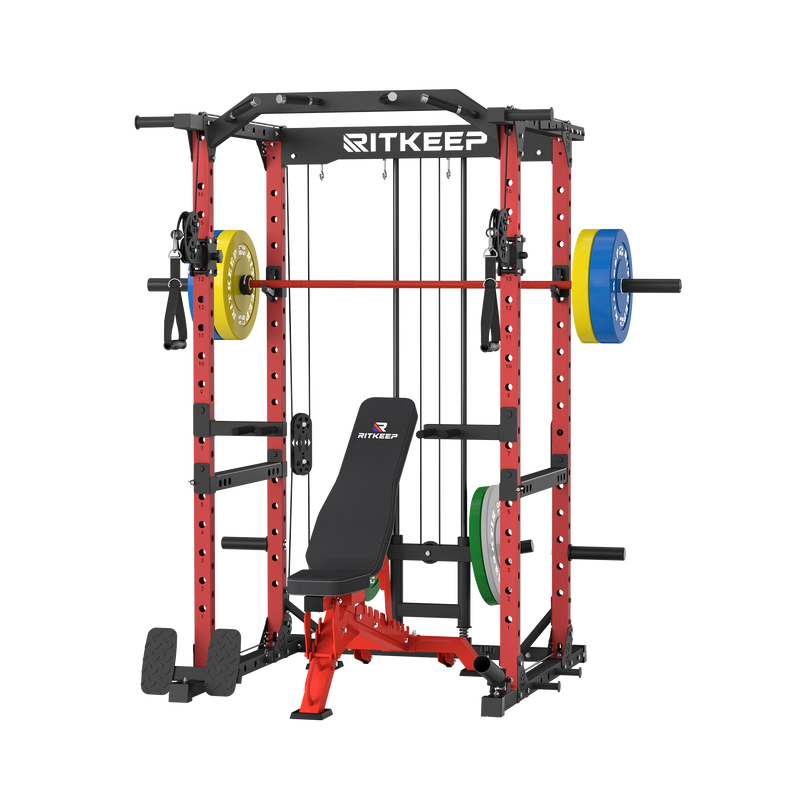 Destroyer M10 ALL-IN-ONE Power Rack Fitness Equipment Package