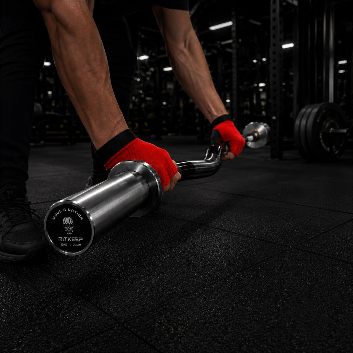 4ft Olympic EZ Curl Bar – RITKEEP USA