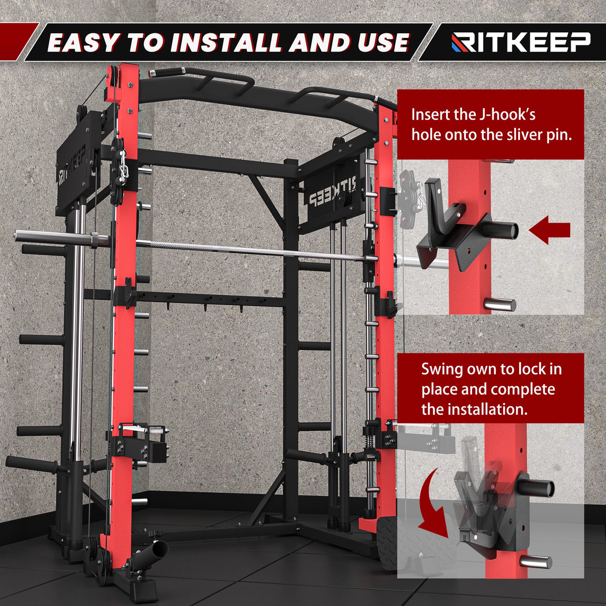 J CUPS 50 X 70 mm | Smith Machine Attachments | RitKeep – RitKeep (US)