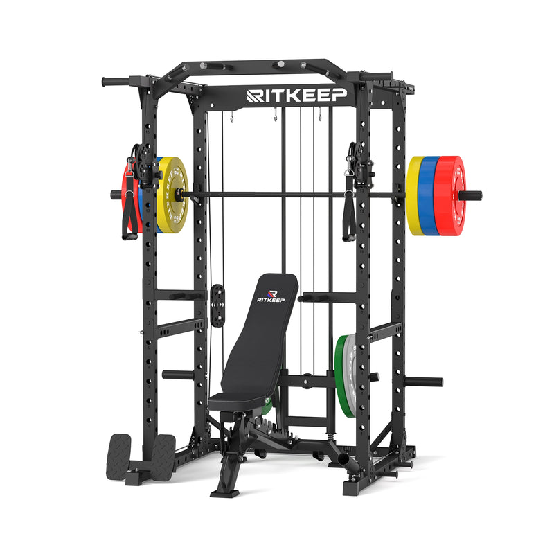 Destroyer M10 ALL-IN-ONE Power Rack Fitness Equipment Package