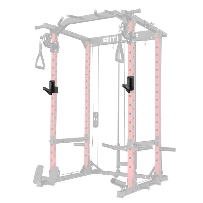 2"x2" J Hooks Attachment For Power Rack (Pair)