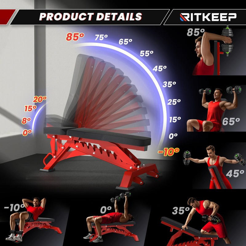 4ft Olympic EZ Curl Bar & Weight Bench Package