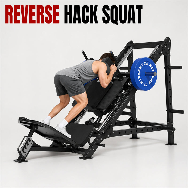 RitKeep Thunderbolt A10 Leg Press Hack Squat Machine