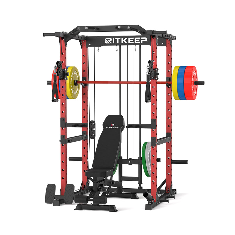 Destroyer M10 ALL-IN-ONE Power Rack Fitness Equipment Package