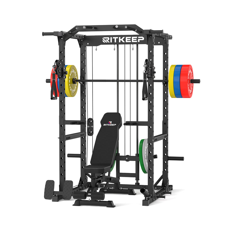 Destroyer M10 ALL-IN-ONE Power Rack Fitness Equipment Package