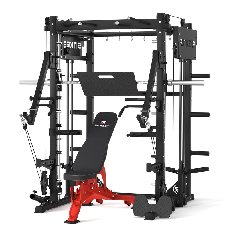 PMAX 4750 Dual Plate Loaded Multi Functional Smith Machine