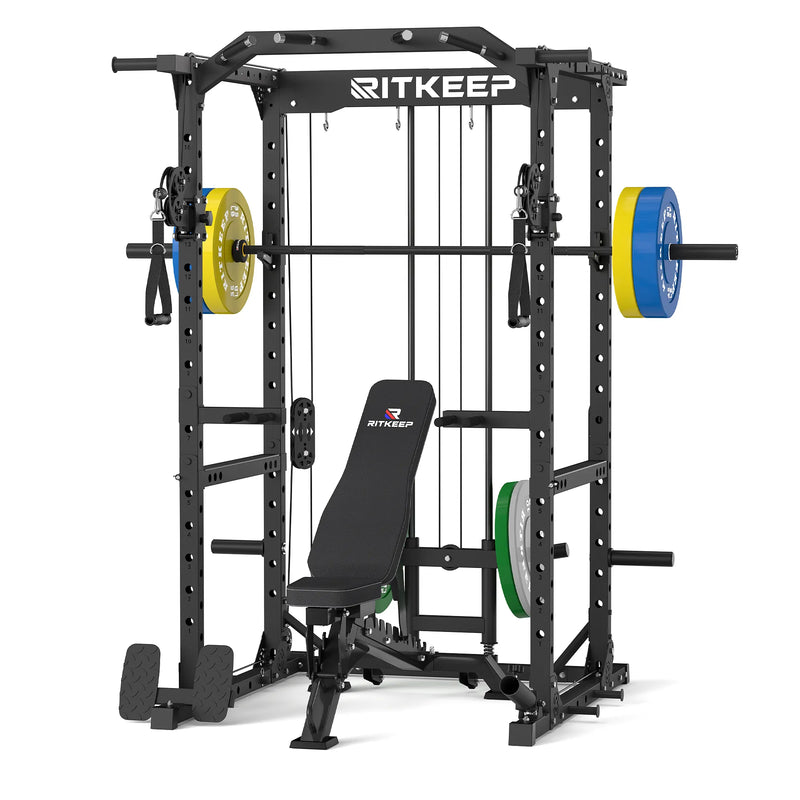 Destroyer M10 ALL-IN-ONE Power Rack Fitness Equipment Package