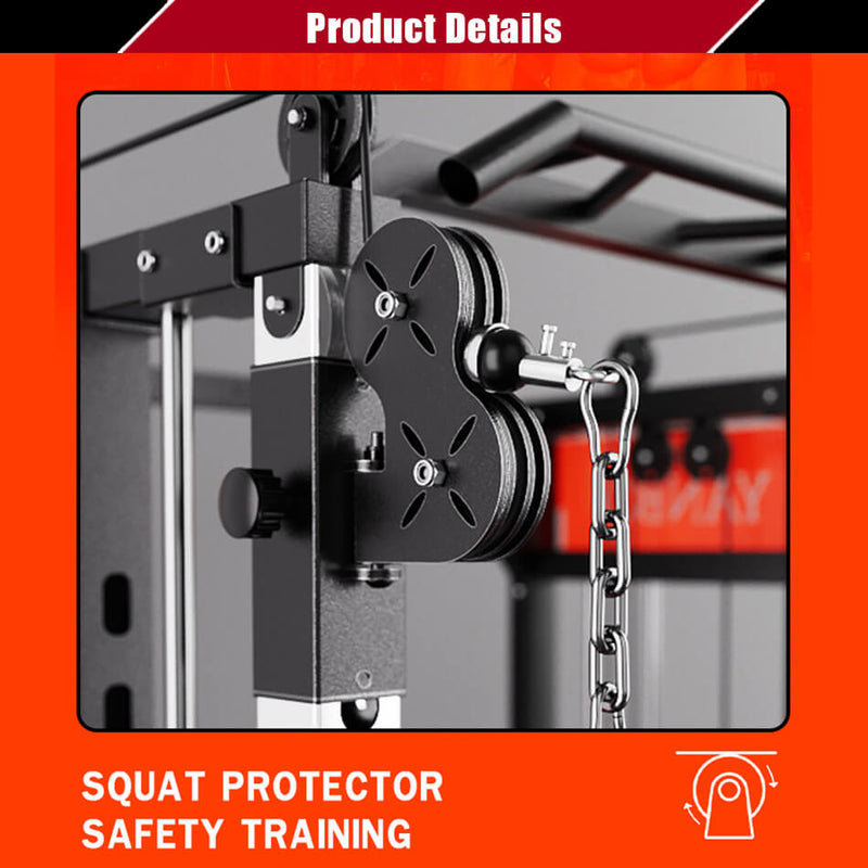 RitKeep PMAX-5500 Home Gym Smith Machine Trainer Pro Details