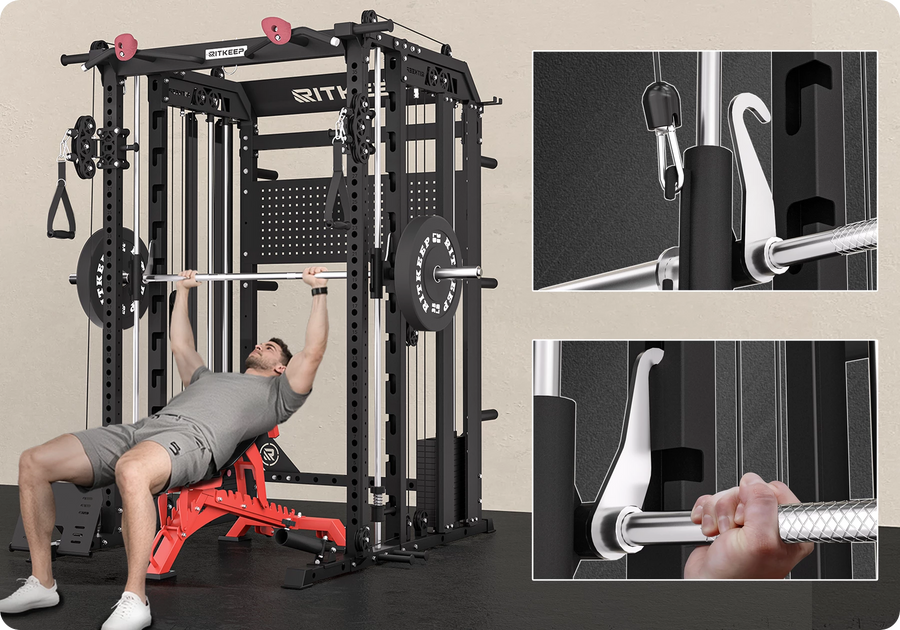 Counterbalanced Smith System. Train Safer.