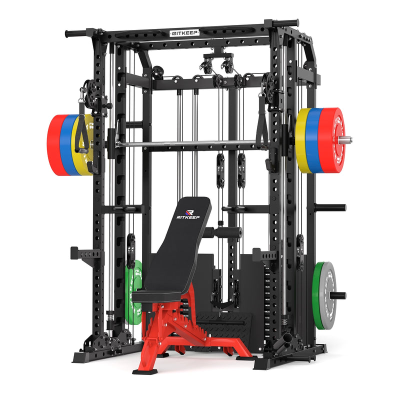 ANVIL S1 Smith Machine Functional Trainer Home Gym Package