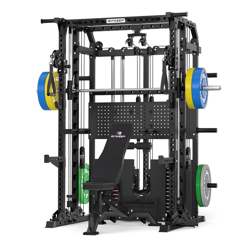 ANVIL S1 Smith Machine Functional Trainer Home Gym Package