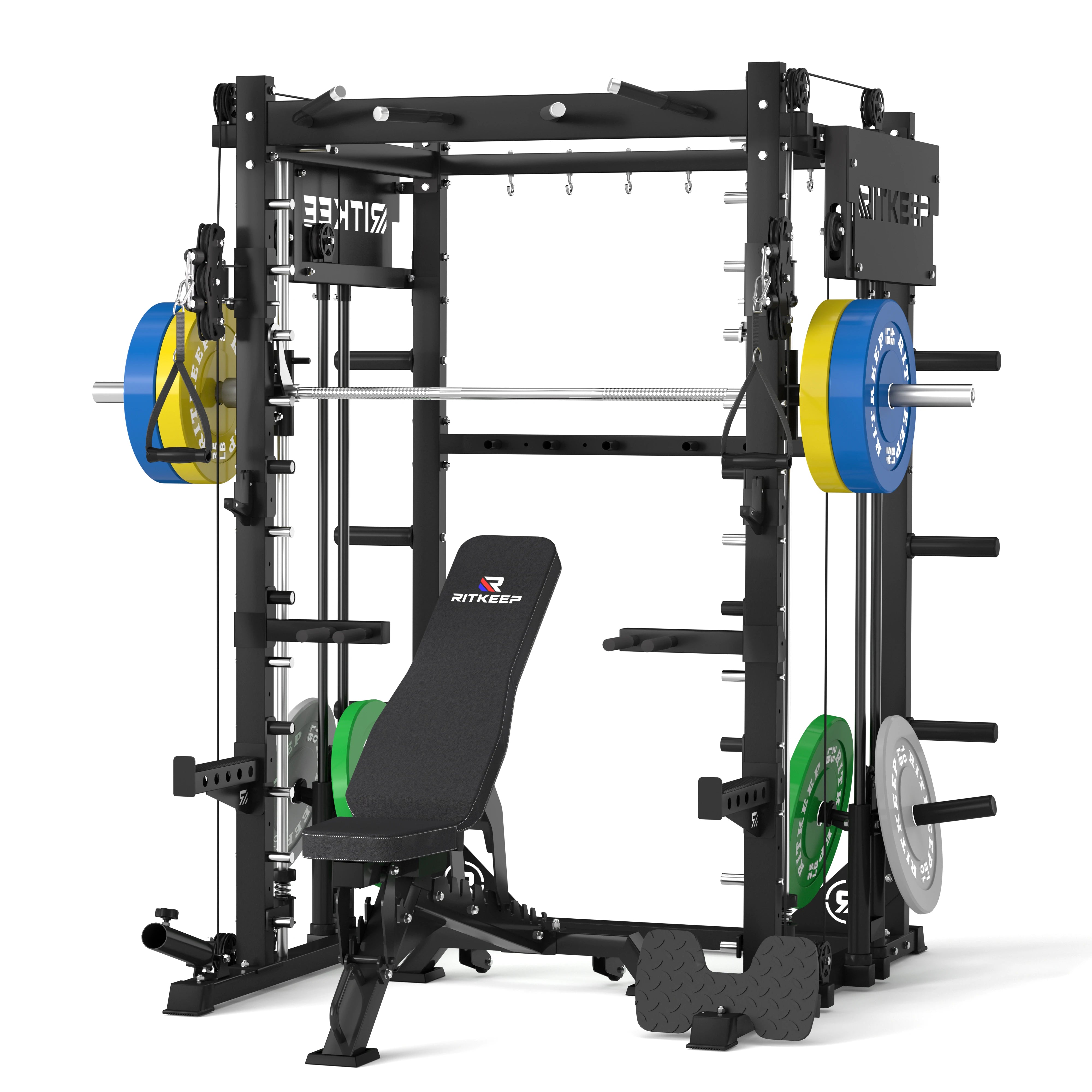 PMAX-4750 Squat Exercise Machine Gym Equipment Package | RitKeep PMAX-4750 Squat Exercise Machine Gym Equipment Package | RitKeep