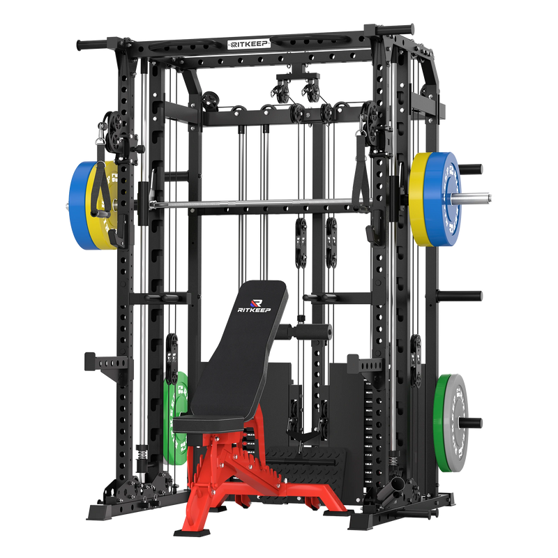 ANVIL S1 Smith Machine Functional Trainer Home Gym Package