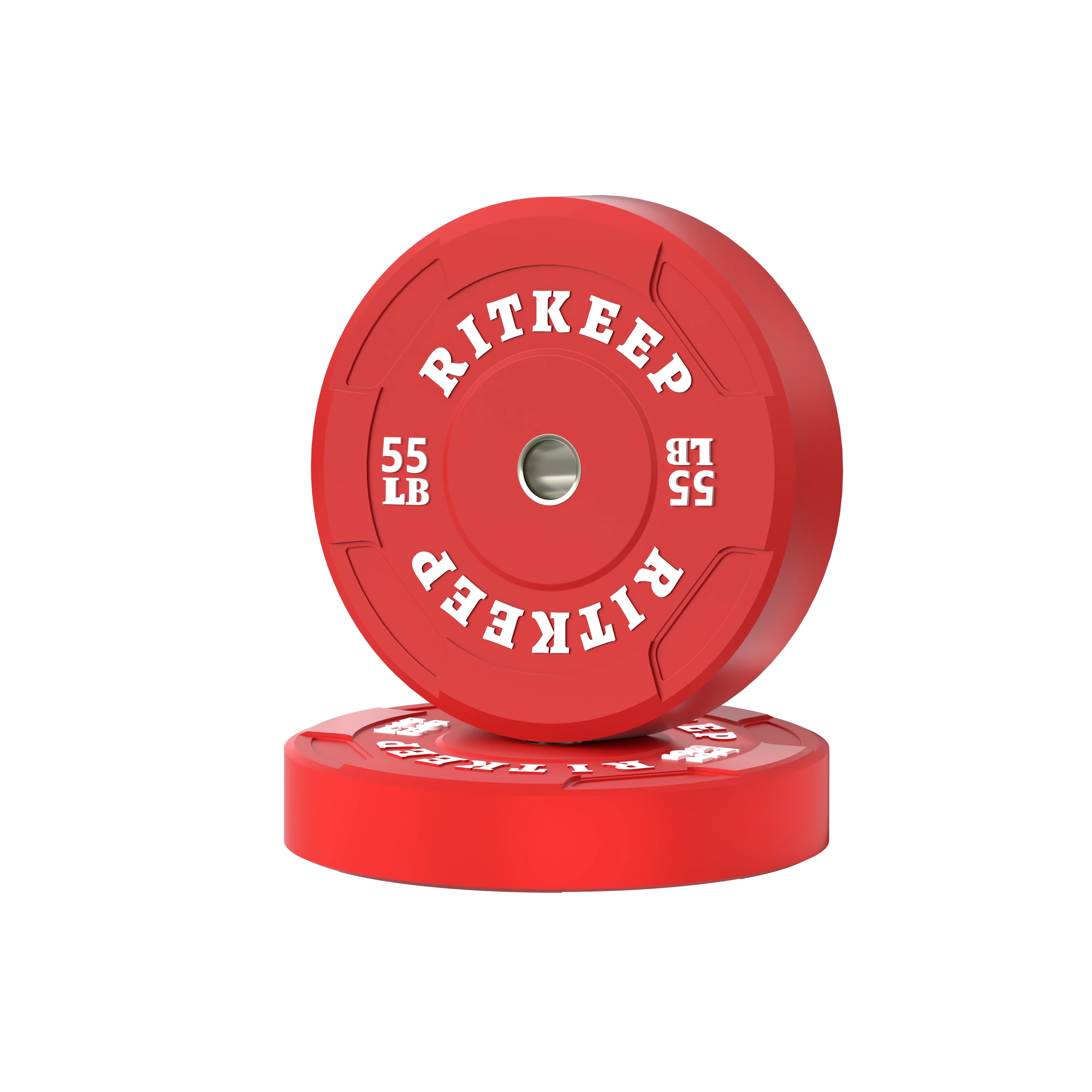 2" Olympic EZ Grip Low Bounce Color Bumper Plates