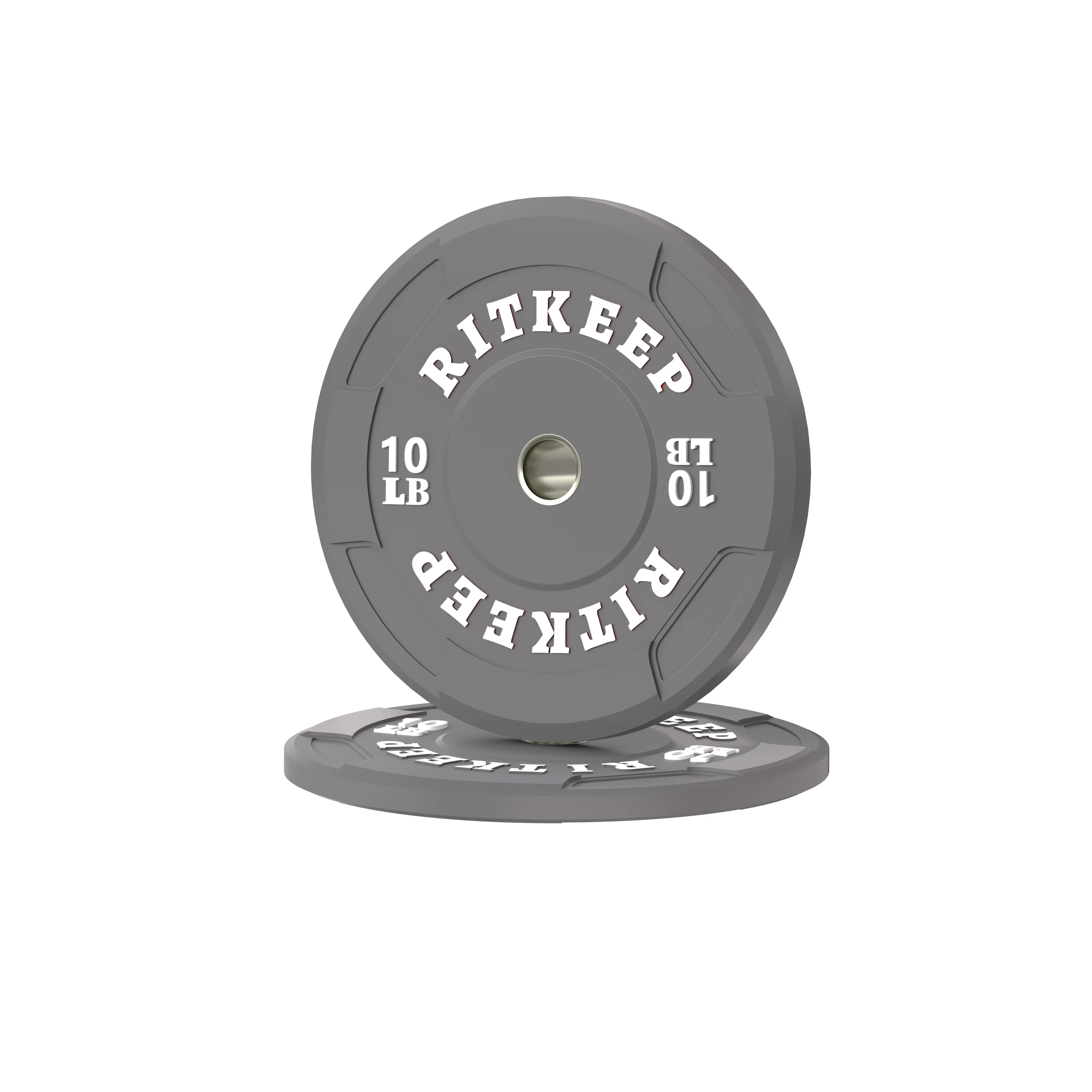 2" Olympic EZ Grip Low Bounce Color Bumper Plates