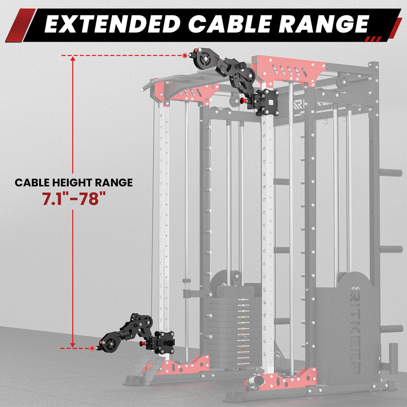 RitKeep Multi-Angle Cable Pivot Arms