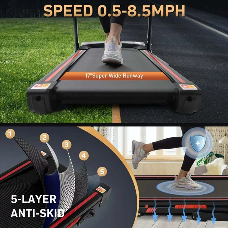 RitKeep RTLX-1000 Folding Motorized Treadmill