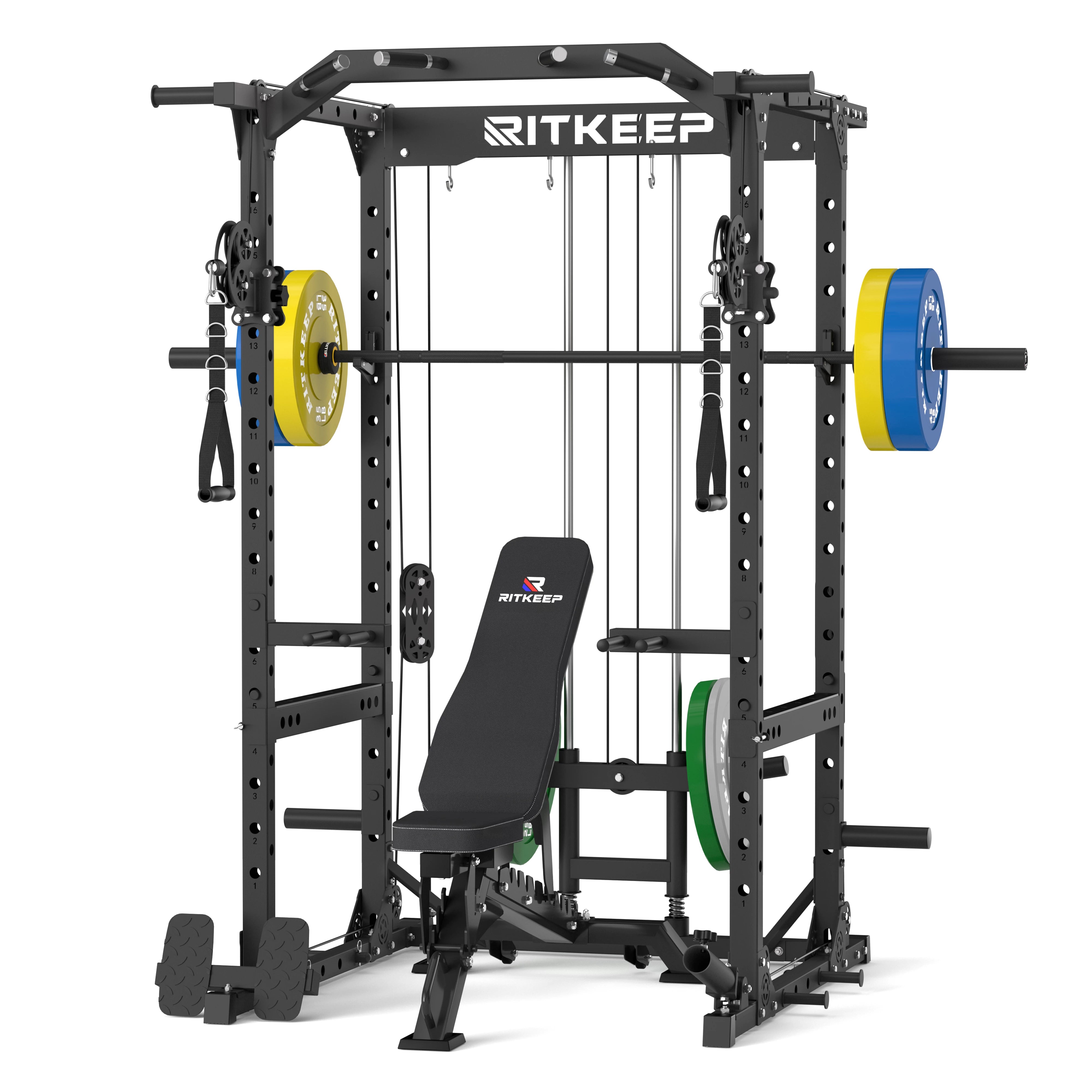 Destroyer M10 ALL-IN-ONE Power Rack Fitness Equipment Package