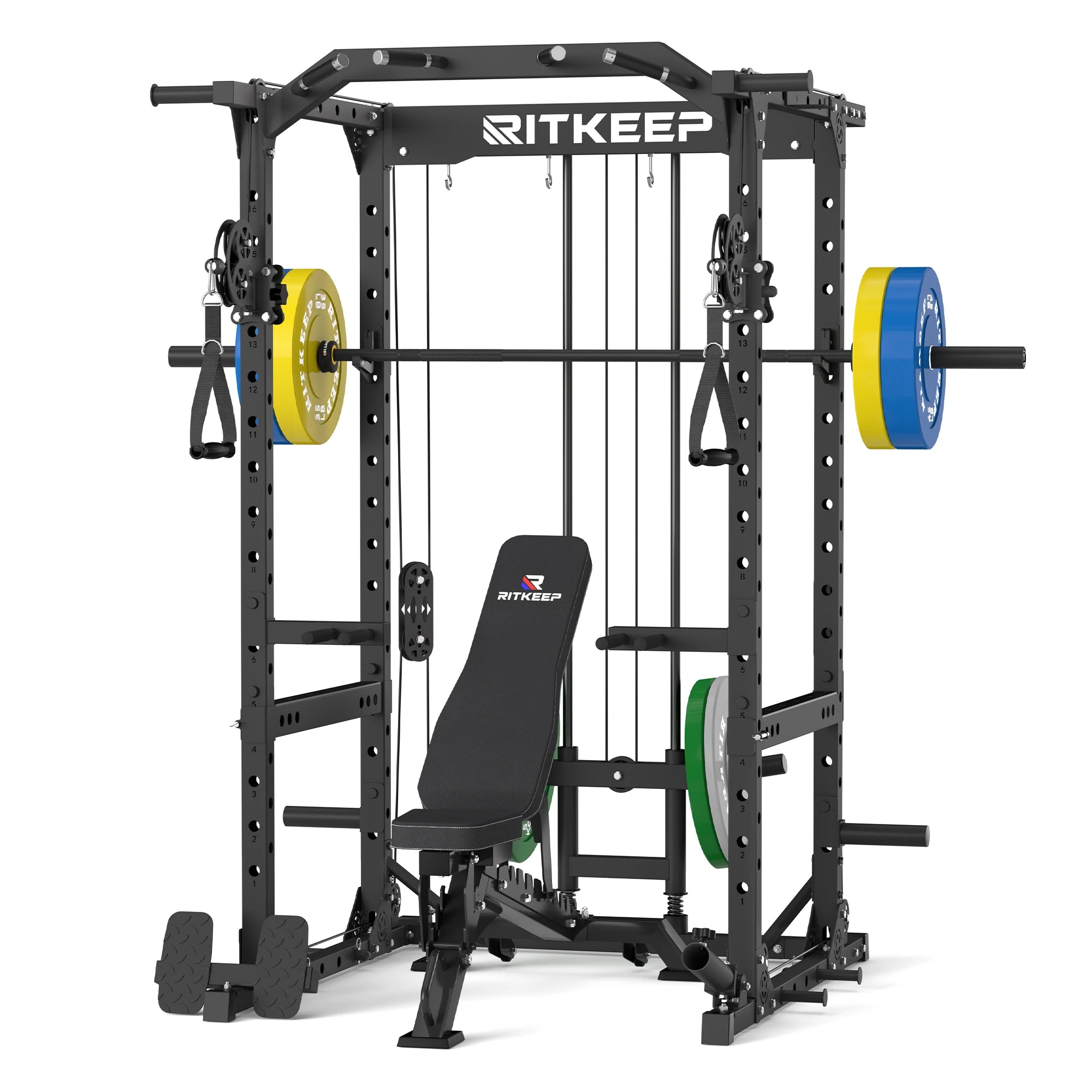 Destroyer M10 ALL-IN-ONE Power Rack Fitness Equipment Package