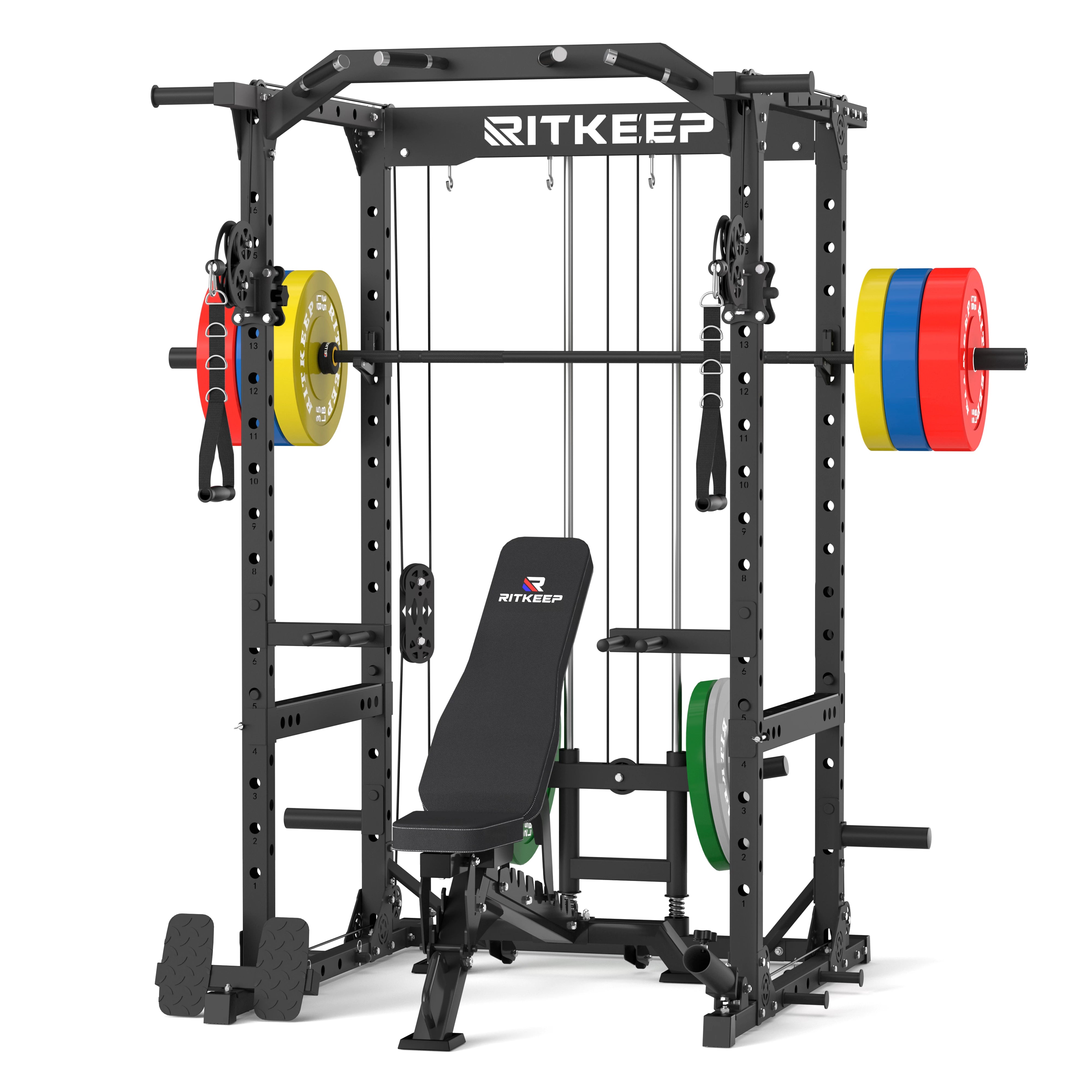 Destroyer M10 ALL-IN-ONE Power Rack Fitness Equipment Package