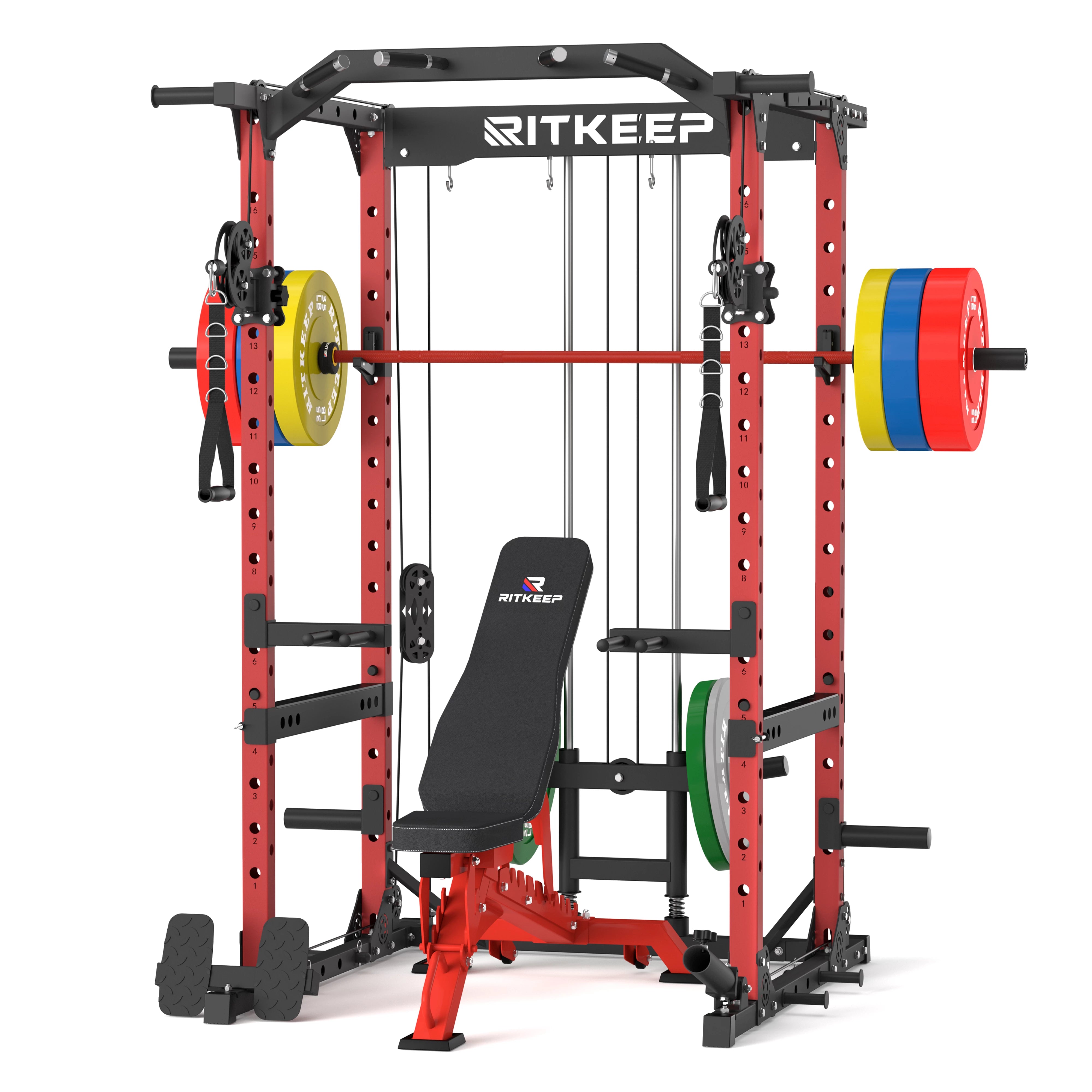 Destroyer M10 ALL-IN-ONE Power Rack Fitness Equipment Package