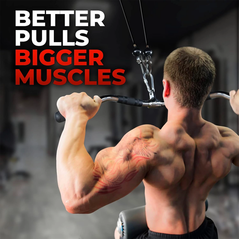 RitKeep Stainless Steel Lat Bar