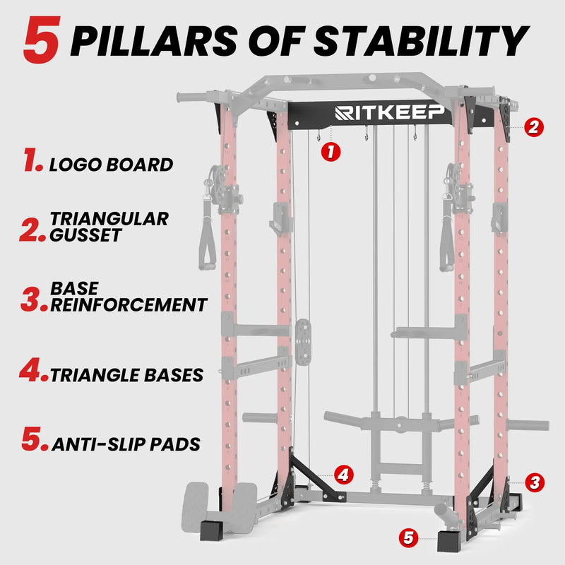 Destroyer M10 ALL-IN-ONE Home Gym Power Rack