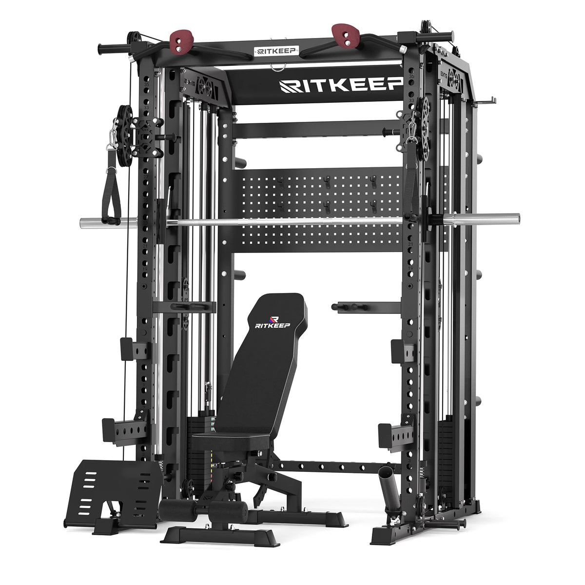 Single Machine Nimitz N1 Counterbalanced All-in-One Smith Machine – RITKEEP USA