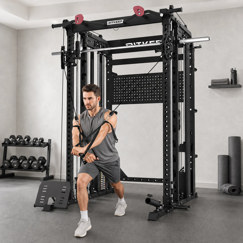 RitKeep Nimitz N1 Counterbalanced All-in-One Smith Machine