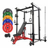 RitKeep RMAX-4250 340LB Color Weight Plate Diy Power Rack Garage Gym Equipment Packages