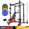 RitKeep RMAX-4250 230LB Color Weight Plate Diy Power Rack Home Gym Package Pro