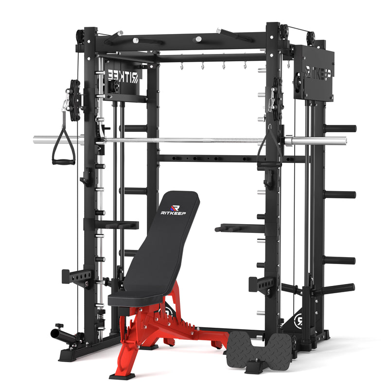 PMAX 4750 Dual Plate Loaded Multi Functional Smith Machine