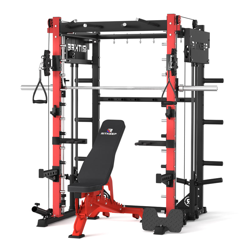 PMAX 4750 Dual Plate Loaded Multi Functional Smith Machine