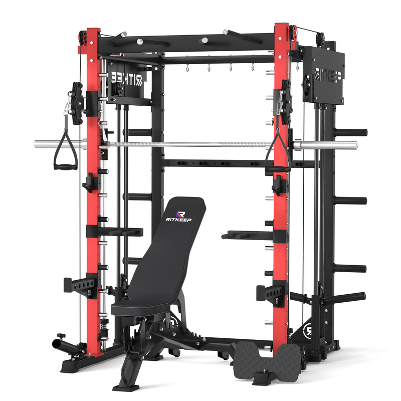 PMAX 4750 Dual Plate Loaded Multi Functional Smith Machine