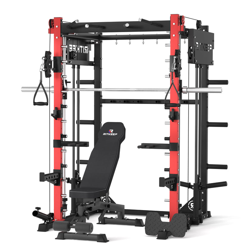Box Smith Machine PMAX 4750 Smith Machine with cable pulley system – RITKEEP USA