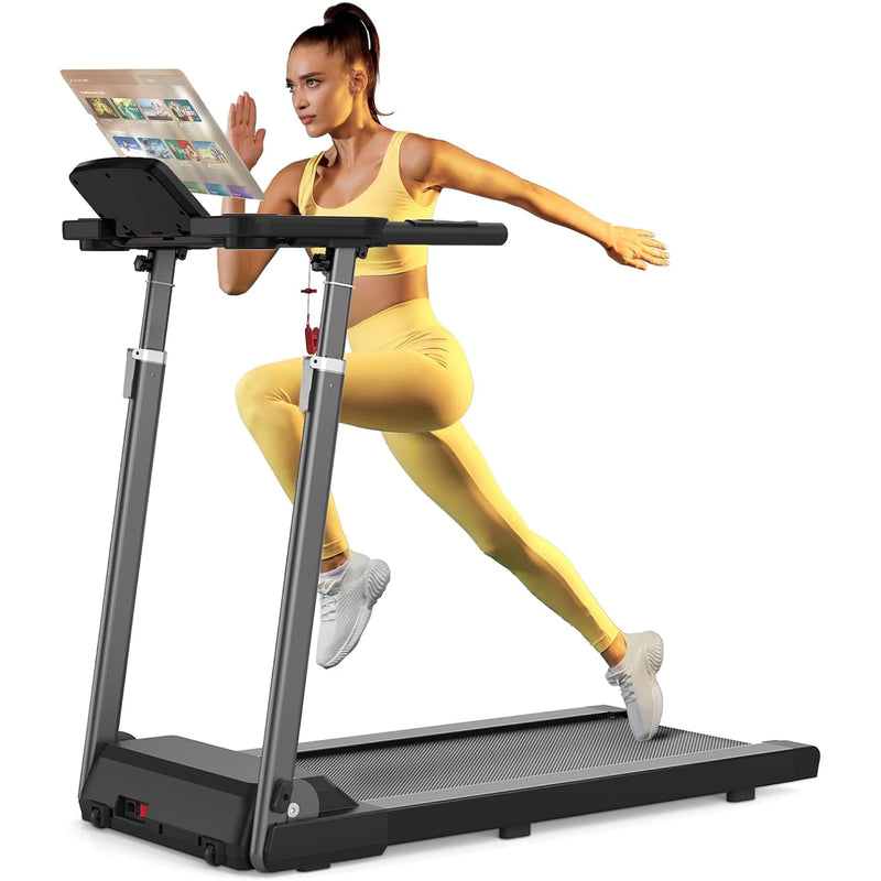 RTFX-1000 Adjustable Height Foldable Treadmill with Desk