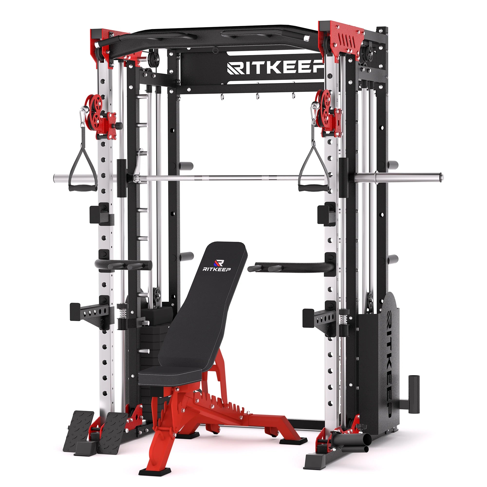 Squat Rack Iron Grip Smith Machine PMAX 5600 6-in-1 Home Gym Smith