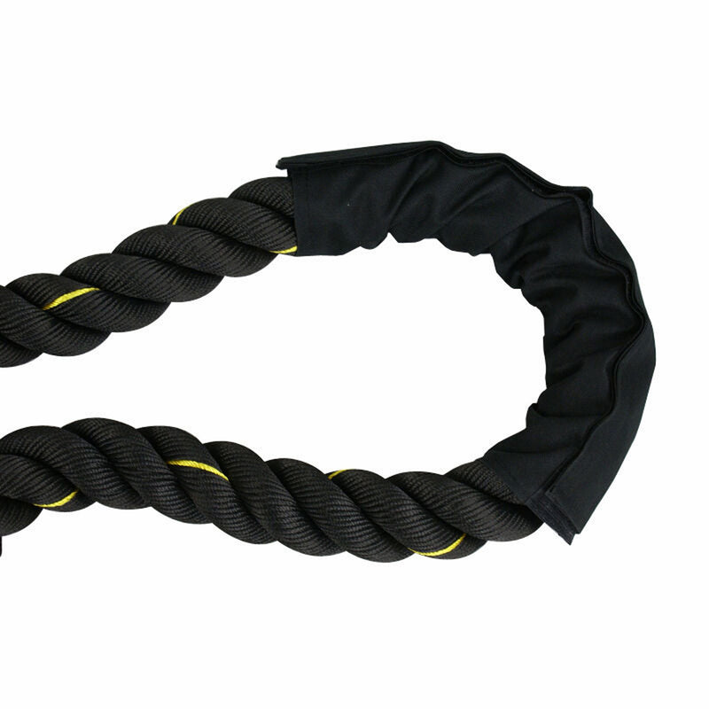 Battle Ropes Wraps 19/30FT Exercise Battle Rope For Home Gym Workout – RITKEEP USA